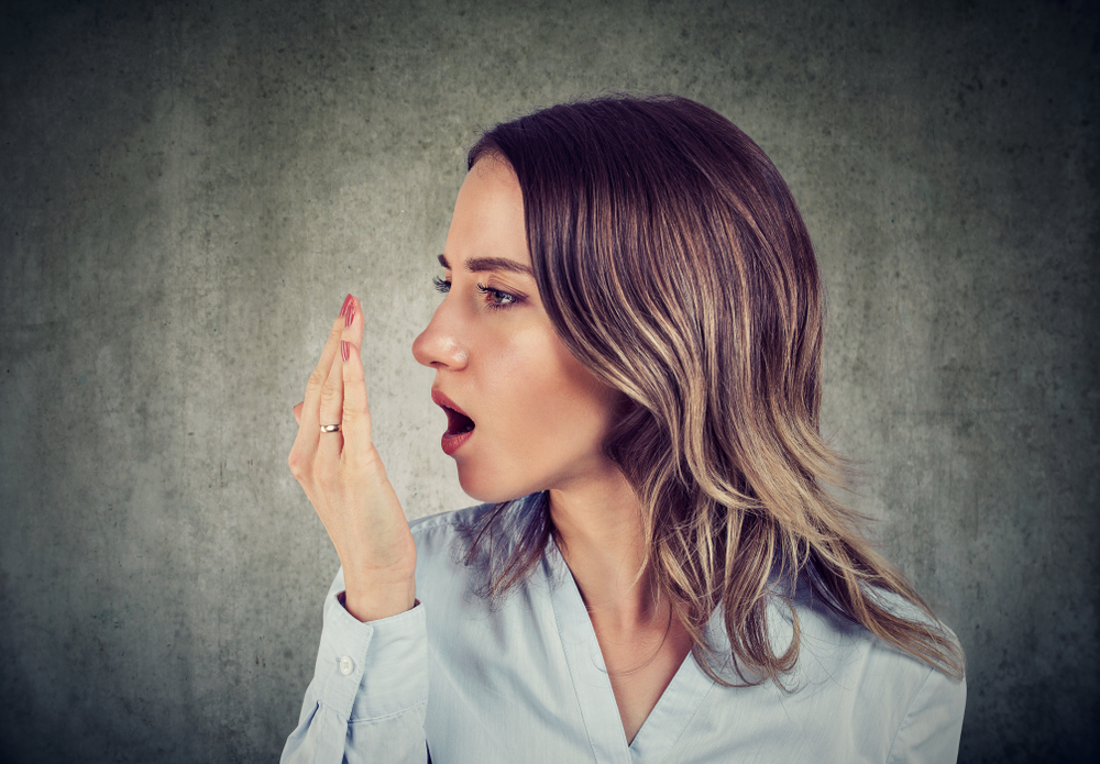 breath check for halitosis