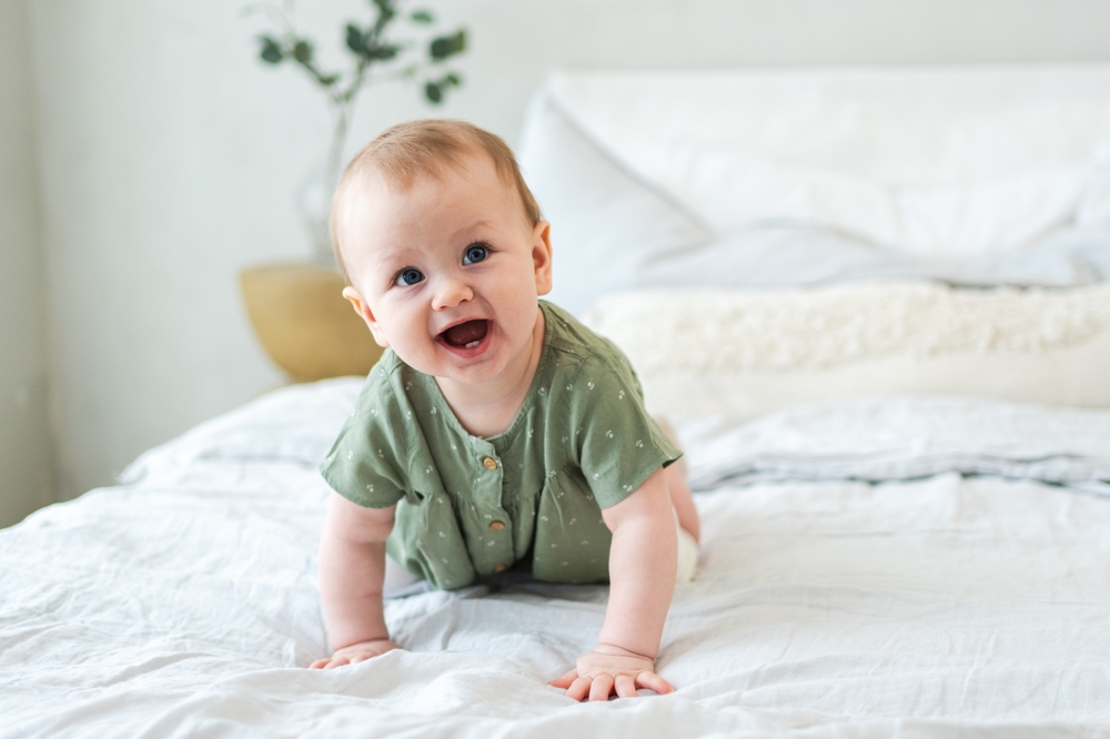 baby smiling